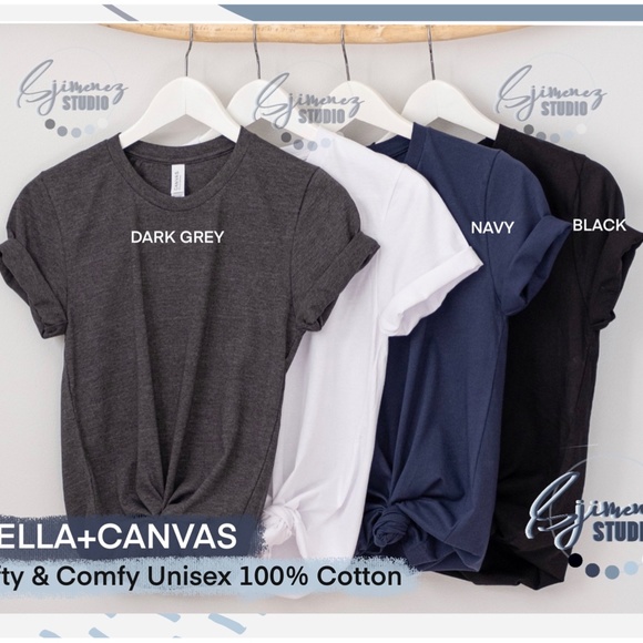 Casual Tshirt, Custom Vinyl Design, Cotton Casual Tshirt, Made to order Tshirt - Picture 3 of 4